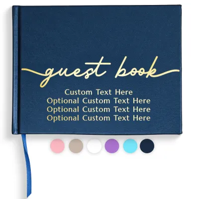 All Occasion Guestbook - Sapphire Blue