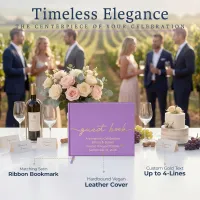 All Occasion Guestbook - Lavender Purple