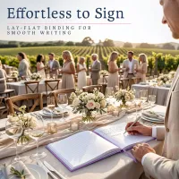 All Occasion Guestbook - Lavender Purple
