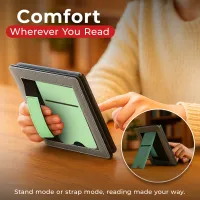 Kindle Leather Case- Mint Green