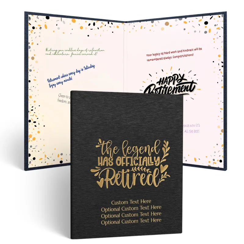 Retirement Guestbook (BLACK)
