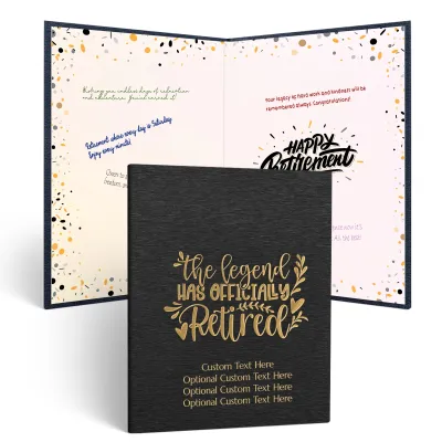 Retirement Guestbook (BLACK)