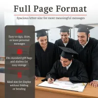 Personalized Multipurpose Guest Book - Cheers to New Beginnings (BLACK)