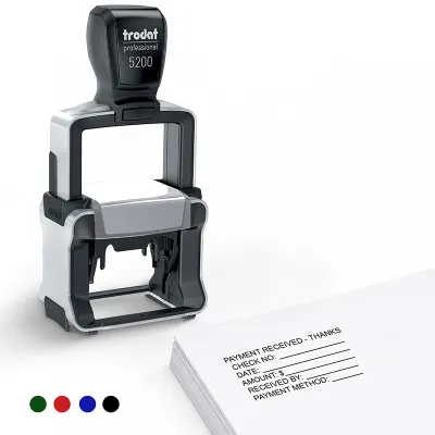 6-Line Custom Professional Stamp (Small)