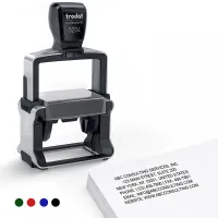 6-Line Custom Professional Stamp (Medium)