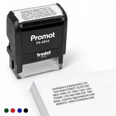 Up to 6 Lines Stamp (Extra Large)