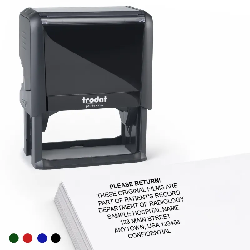 Up to 8-Lines Stamp (XX Large)