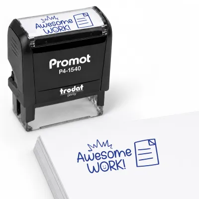 Awesome Work! - Teacher Stamp