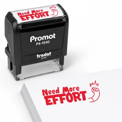 Need More Effort - Teacher Stamp