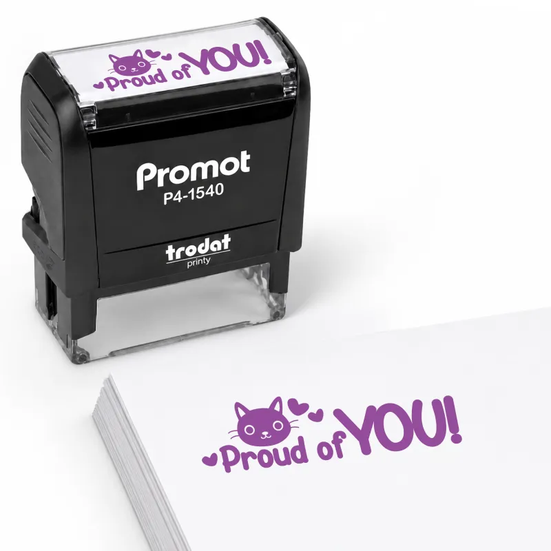 Proud of You! - Teacher Stamp