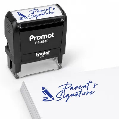Parent's Signature - Teacher Stamp