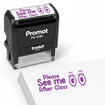 Please See Me After Class - Teacher Stamp