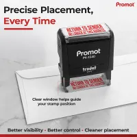 Return to Sender No Longer at This Address Stamp – Self-Inking (Small)