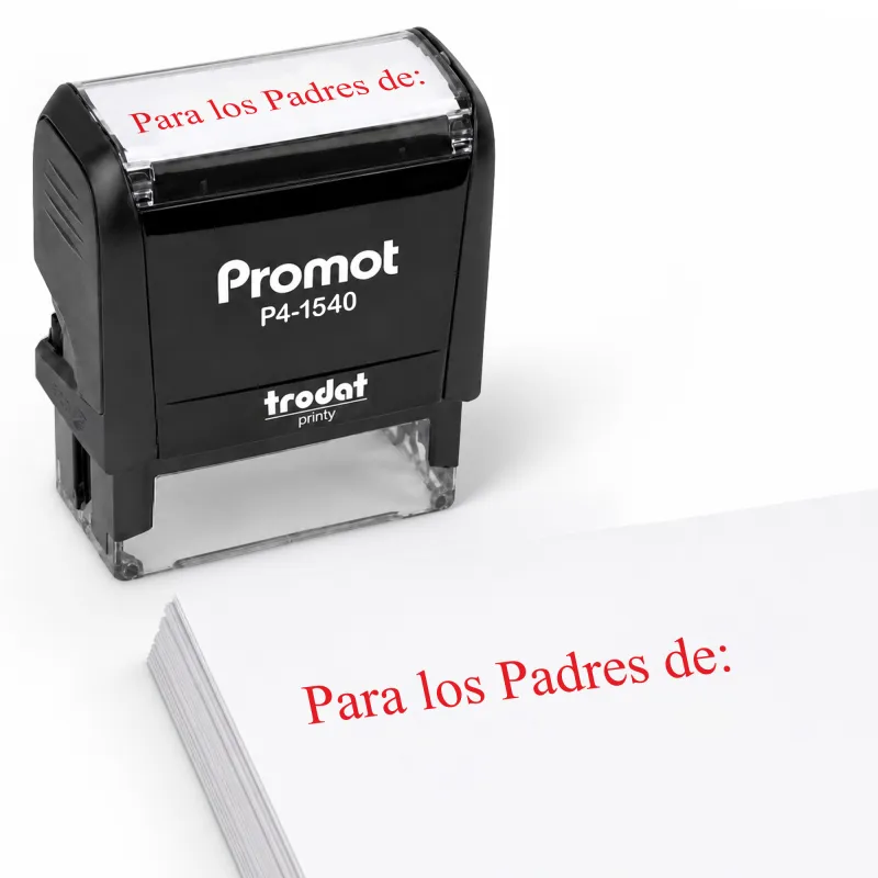 Para Los Padres - Teacher Stamp