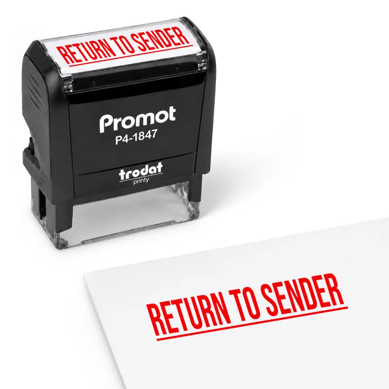 Return to Sender Stamp – Self-Inking (Medium)