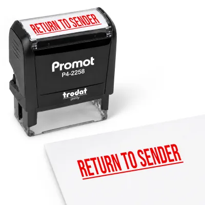 Return to Sender Stamp – Self-Inking (Large)