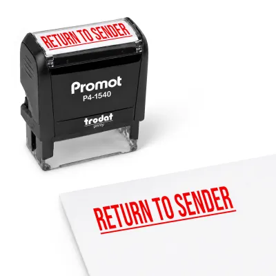 Return to Sender Stamp – Self-Inking (Small)