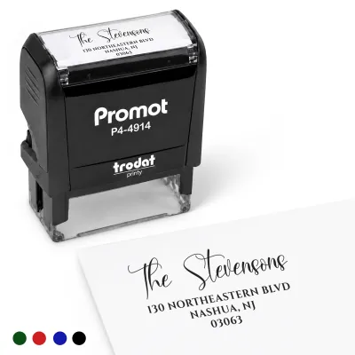 Address Stamp Design 1 - Extra Large