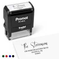 Address Stamp Design 1 - Extra Large