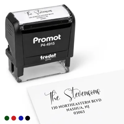 Address Stamp Design 1 - Extra Wide