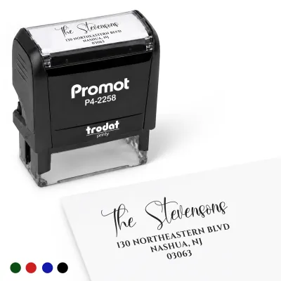 Address Stamp Design 1 - Large