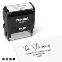 Address Stamp Design 1 - Large