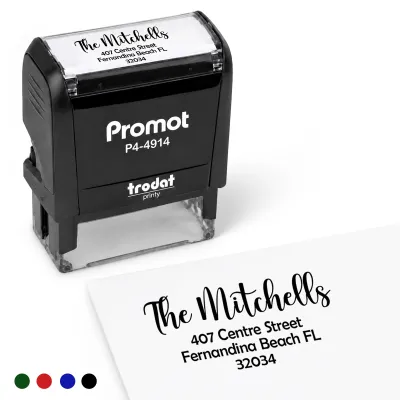 Address Stamp Design 10 - Extra Large