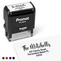 Address Stamp Design 10 - Extra Large