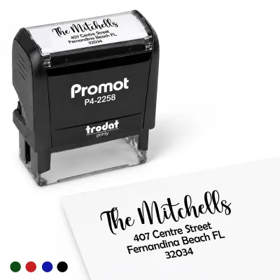 Address Stamp Design 10 - Large