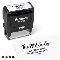 Address Stamp Design 10 - Large