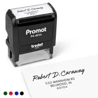 Address Stamp Design 2 - Extra Large