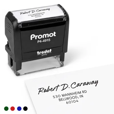 Address Stamp Design 2 - Extra Wide