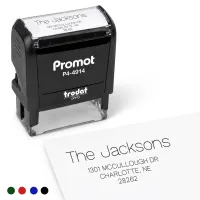 Address Stamp Design 4 - Extra Large