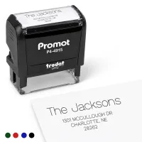 Address Stamp Design 4 - Extra Wide