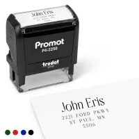 Address Stamp Design 6 - Large