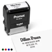 Address Stamp Design 8 - Extra Large