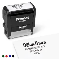 Address Stamp Design 8 - Extra Wide