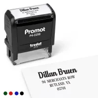 Address Stamp Design 8 - Large