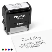 Address Stamp Design 9 - Extra Wide