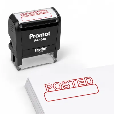 Box Outline Posted Stamp