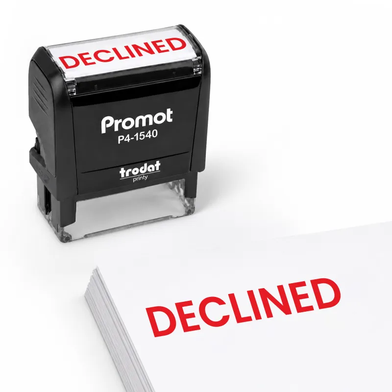 Declined Stamp