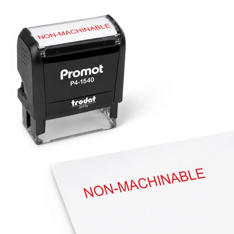 non machinable stamp
