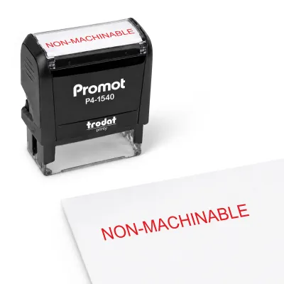 non machinable stamp