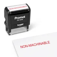 non machinable stamp