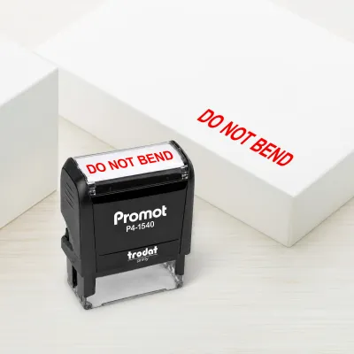 Do Not Bend Stamp