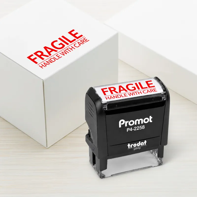Fragile Handle with Care Stamp (Medium)