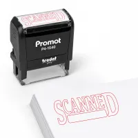 scanned stamp