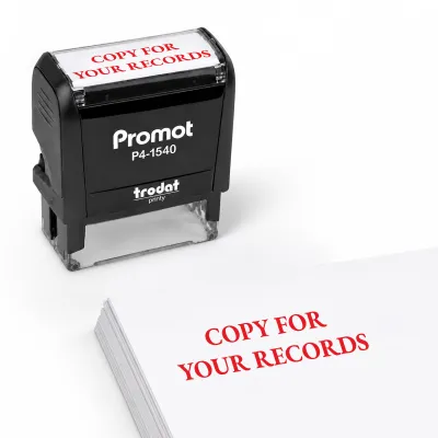 record stamp