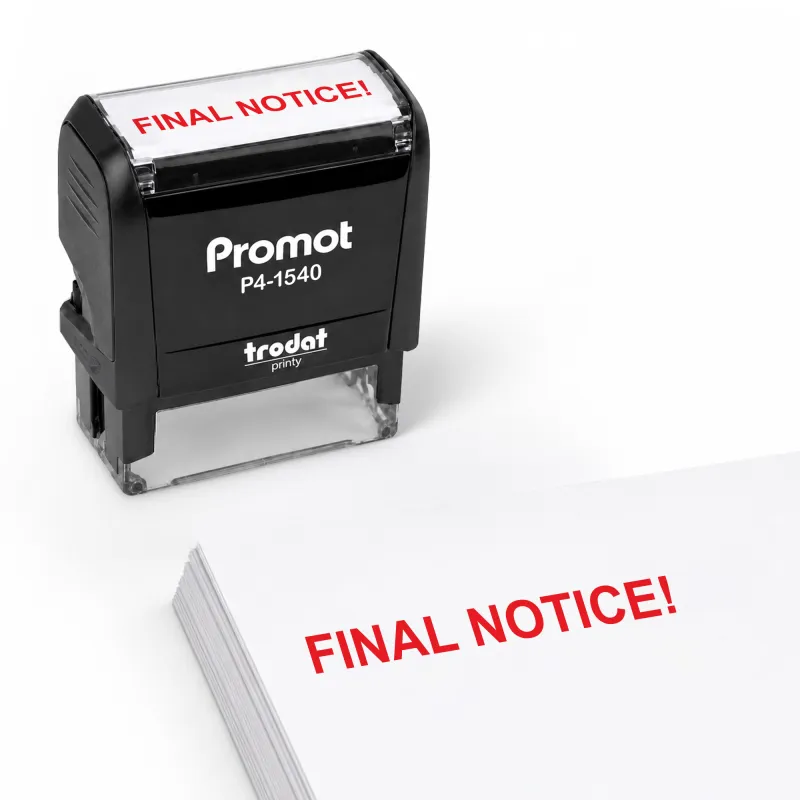 Final Notice Stamp