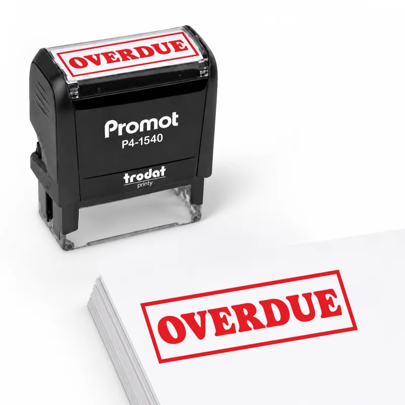Overdue Stamp